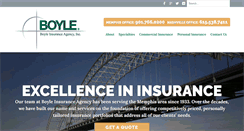 Desktop Screenshot of boyleinsuranceagency.com